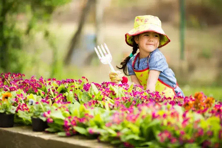 Jardiner avec les enfants